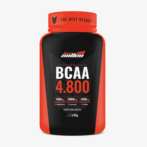 BCAA 4800 MG  POTE 120 TABLETES 