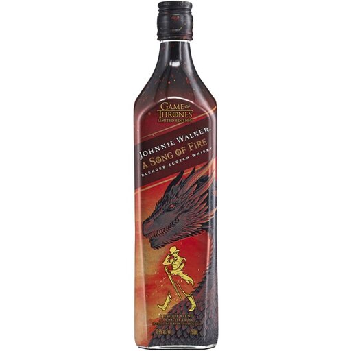 WHISKY JOHNNY WALKER 750ML WHITE WALKER FIRE