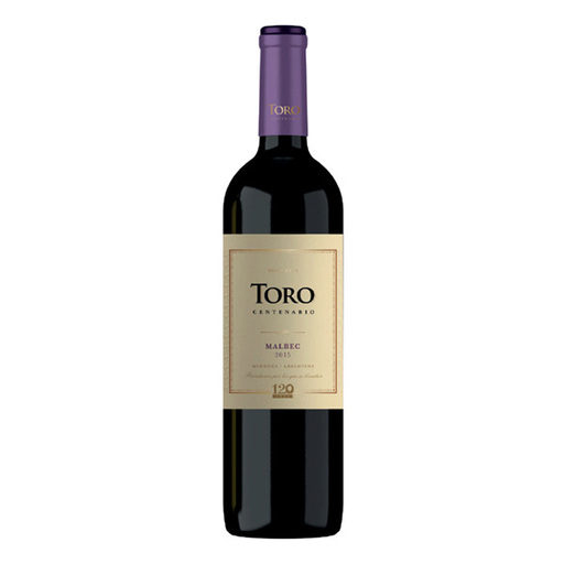 VINHO ARGENTINO TORO CENTENÁRIO 750ML MALBEC