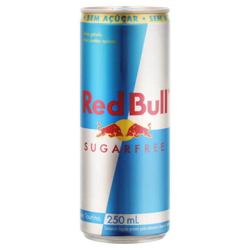 RED BULL SUGAR FREE BR LATA 250ML FOUR PACK NPAL