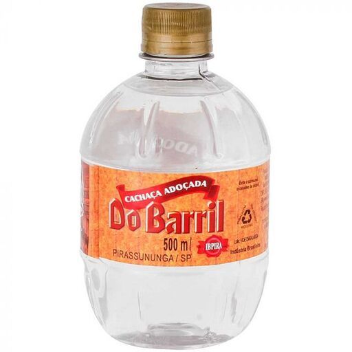 CACHAÇA ADOÇADA DO BARRIL 500ML