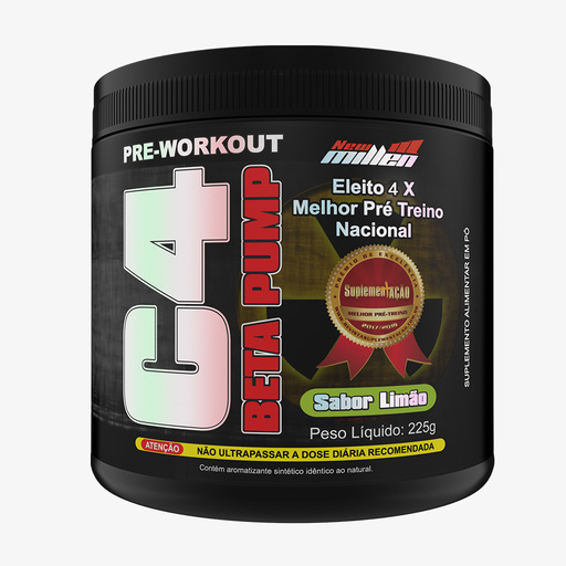 C4 BETA PUMP PRÉ WORKOUT - LIMÃO POTE 225G