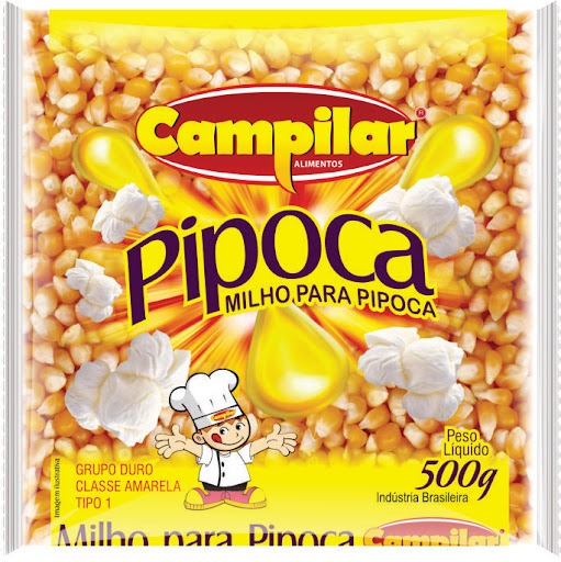 MILHO DE PIPOCA CAMPILAR 500G