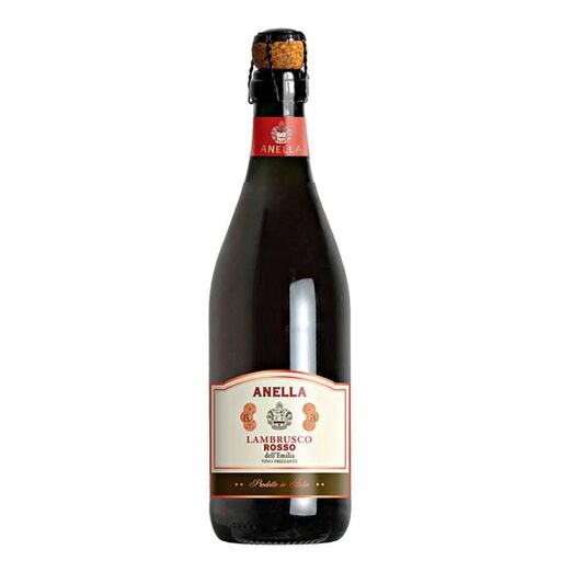 VINHO ITALIANO LAMBBRUSCO ANELLA 750ML ROSSO