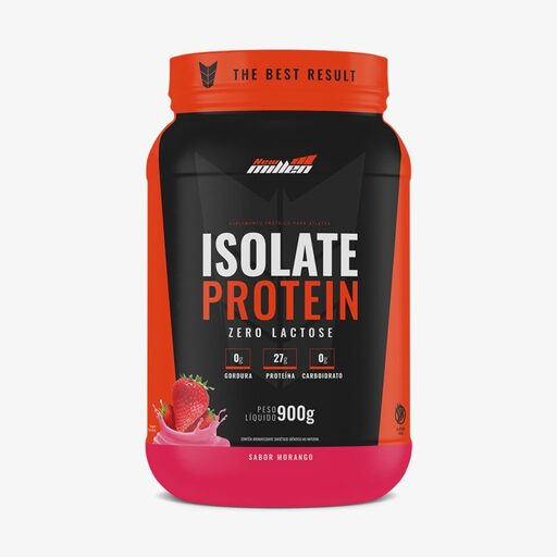 ISOLATE PROTEIN MORANGO POTE 900g 