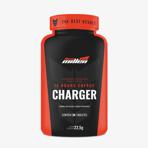 CHARGER 12 HOURS 30 TABLETES ( Cafeina 400mg por Tablete )