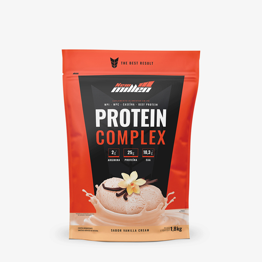 PROTEIN COMPLEX VANILLA  POUCHE 1,8KG N  Nova Fórmula 