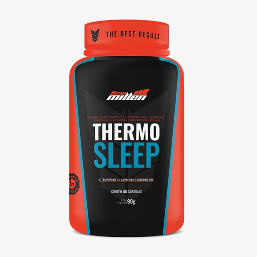 THERMO SLEEP 60 CAPSULAS   (Triptofano + LCarnitina + Coenzima Q10)